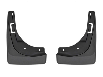 WeatherTech MudFlap No-Drill DigitalFit; Black 110181