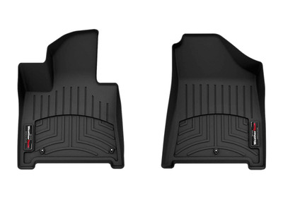WeatherTech FloorLinerTM DigitalFit; Black; Front 4418651