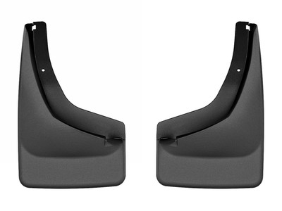WeatherTech MudFlap No-Drill DigitalFit; Black 120178