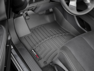 WeatherTech FloorLinerTM DigitalFit; Black; Front 4413881