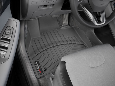 WeatherTech FloorLinerTM DigitalFit; Black; Front 4415781