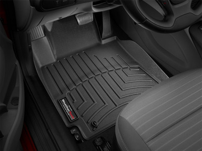 WeatherTech FloorLinerTM DigitalFit; Black; Front 445521