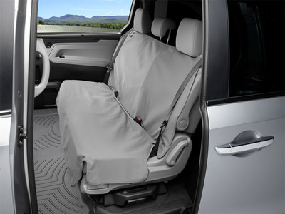 WeatherTech Seat Protector; Gray DE2221GY