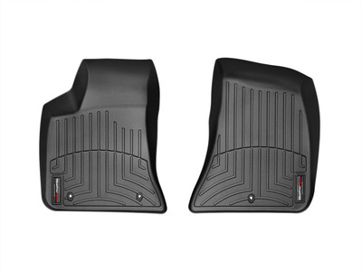 WeatherTech FloorLinerTM DigitalFit; Black; Front 443791