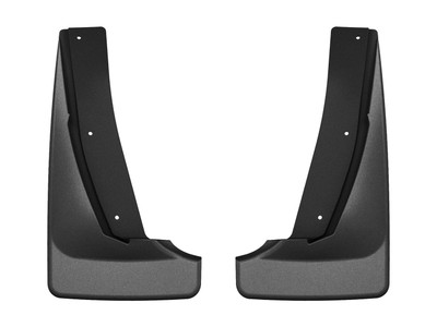 WeatherTech MudFlap No-Drill DigitalFit; Black 120193