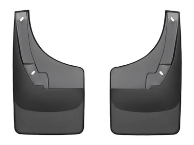 WeatherTech MudFlap No-Drill DigitalFit; Black 120024