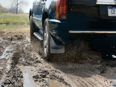 WeatherTech MudFlap No-Drill DigitalFit; Black 120029