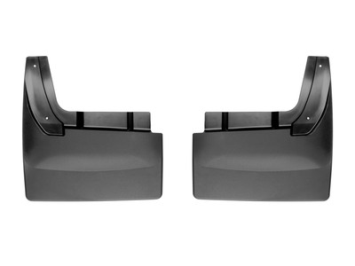 WeatherTech MudFlap No-Drill DigitalFit; Black 120081