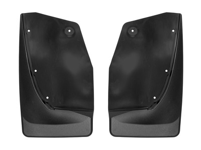 WeatherTech MudFlap No-Drill DigitalFit; Black 120087