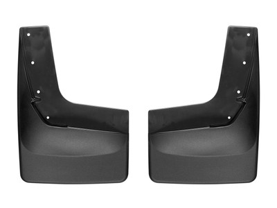 WeatherTech MudFlap No-Drill DigitalFit; Black 120088