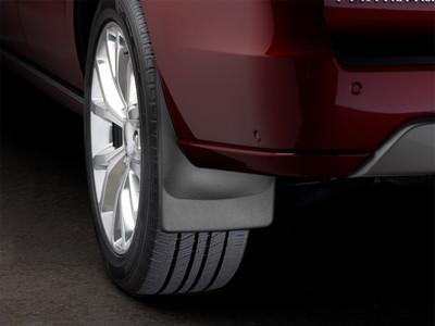 WeatherTech MudFlap No-Drill DigitalFit; Black 120094