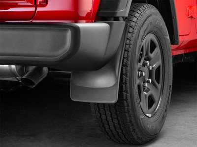 WeatherTech MudFlap No-Drill DigitalFit; Black 120099