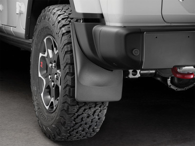 WeatherTech MudFlap No-Drill DigitalFit; Black 120100