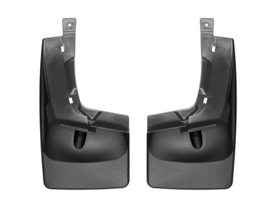 WeatherTech MudFlap No-Drill DigitalFit; Black 120106