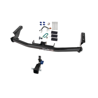 2013-2020 Nissan Pathfinder Draw-tite Hidden Hitch Completely Hidden Trailer Hitch 2 Inch Removable Receiver Bundle w/ Plug-n-Play T-One Wiring Harness