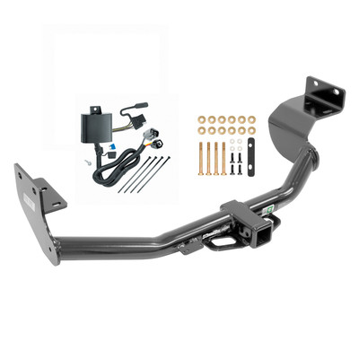 2014-2015 KIA Sorento w/V6 Engine Draw-tite Class 3 Trailer Hitch, 2 Inch Square Receiver Bundle w/ Plug-n-Play T-One Wiring Harness