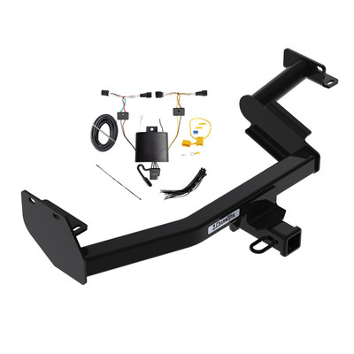 2023-2023 Hyundai Palisade Draw-tite Class 3 Trailer Hitch, 2 Inch Square Receiver Bundle w/ Plug-n-Play T-One Wiring Harness