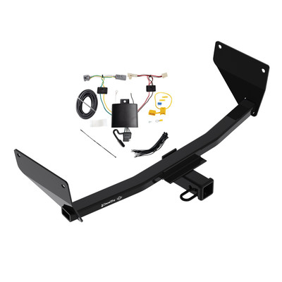 2021-2023 Toyota Venza Draw-tite Class 3 Trailer Hitch, 2 Inch Square Receiver Bundle w/ Plug-n-Play T-One Wiring Harness