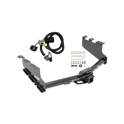 2014-2018 Chevrolet Silverado 1500 LD (Old Body Style) Draw-tite Class 4 Trailer Hitch, 2 Inch Square Receiver Bundle w/ Plug-n-Play T-One Wiring Harness