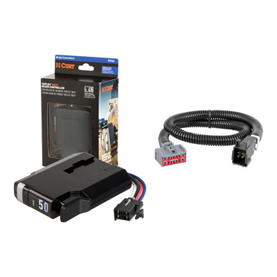 2020-2026 GMC Sierra 2500 HD  CURT TriFlex NEXT Proportional Motion-Sensing Trailer Brake Controller for 1-4 Axles #51146
