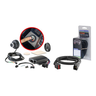 2092-2002 Ford E-150 Econoline  CURT Venturer NEXT Time-Delay Trailer Brake Controller for 1-3 Axles #51116