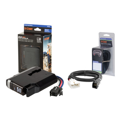 2015-2018 Toyota Tundra  CURT TriFlex NEXT Proportional Motion-Sensing Trailer Brake Controller for 1-4 Axles #51146