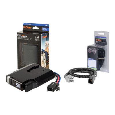 2025-2026 RAM 3500  CURT TriFlex NEXT Proportional Motion-Sensing Trailer Brake Controller for 1-4 Axles #51146