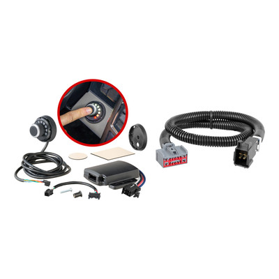2020-2026 Chevrolet Silverado 3500 HD  CURT Venturer NEXT Time-Delay Trailer Brake Controller for 1-3 Axles #51116