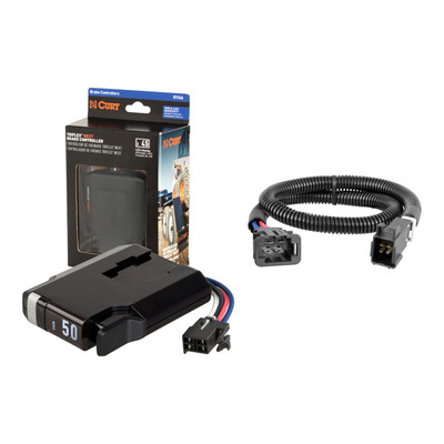 2004-2017 Volkswagen Touareg  CURT TriFlex NEXT Proportional Motion-Sensing Trailer Brake Controller for 1-4 Axles #51146