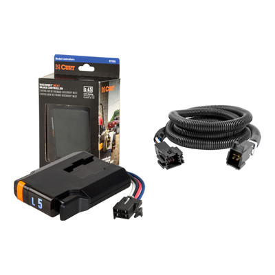 2007-2021 Freightliner Sprinter 2500  CURT Discovery NEXT Time-Delay Trailer Brake Controller for 1-4 Axles #51126