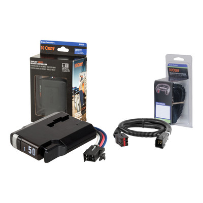 2094-2096 Ford Bronco  CURT TriFlex NEXT Proportional Motion-Sensing Trailer Brake Controller for 1-4 Axles #51146