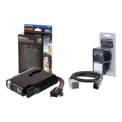 2005-2007 Ford F-250 Super Duty  CURT TriFlex NEXT Proportional Motion-Sensing Trailer Brake Controller for 1-4 Axles #51146