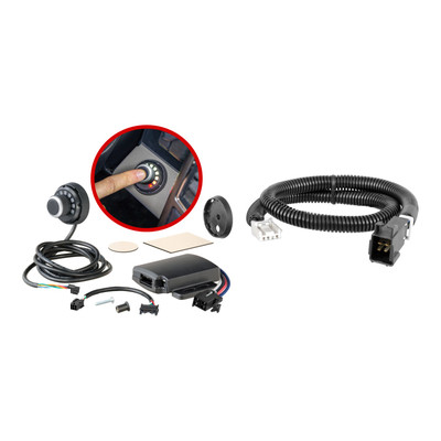 2024-2025 Mazda CX-90  CURT Venturer NEXT Time-Delay Trailer Brake Controller for 1-3 Axles #51116