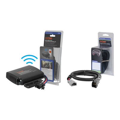 2019-2026 Honda Passport  CURT Echo Under-Dash Trailer Brake Controller, Bluetooth® Smartphone for 1-4 Axles #51190