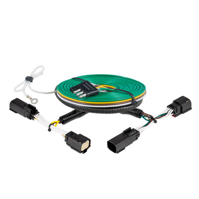 CURT 52112 Custom Towed-Vehicle RV Wiring Harness for Dinghy Towing, Fits Select Ram 1500