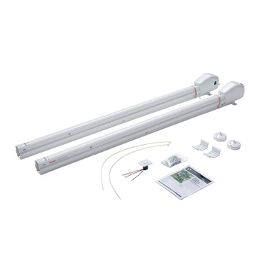 Solera® 3000 Series 63" Universal RV Awning Arms & Hardware Kit - Short, White #2023052357