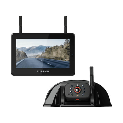Furrion Vision S®+ RV Observation System - 7" Monitor, Sharkfin Camera #2021124329