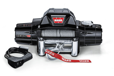 Warn 90666 12000lb 24V Winch Black Automotive-Grade Busbars