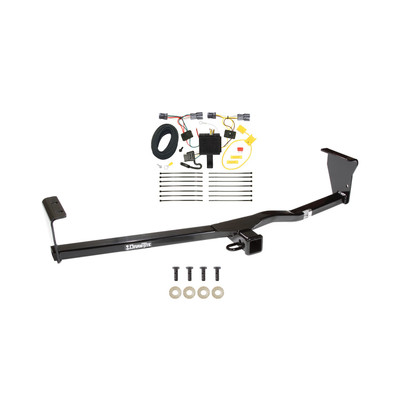 2011-2013 KIA Sorento LX, w/I4 Engine Draw-tite Class 3 Trailer Hitch, 2 Inch Square Receiver Bundle w/ Plug-n-Play T-One Wiring Harness