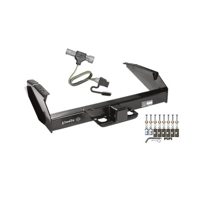 1997-1997 Ford F-250 HD Draw-tite Titan Class 5 Trailer Hitch, 2-1/2 Inch Square Receiver Bundle w/ Plug-n-Play T-One Wiring Harness