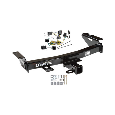 2009-2009 Chevrolet Uplander (Canada Only) Draw-tite Class 3 Trailer Hitch, 2 Inch Square Receiver Bundle w/ Plug-n-Play T-One Wiring Harness
