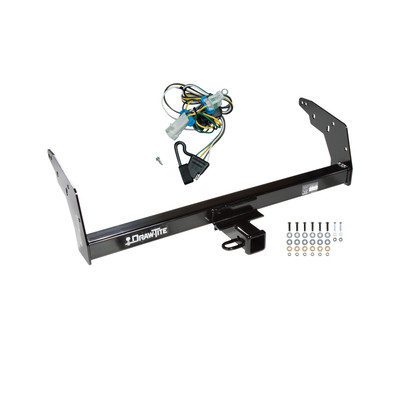 1998-2004 GMC Sonoma Draw-tite Class 3 Trailer Hitch, 2 Inch Square Receiver Bundle w/ Plug-n-Play T-One Wiring Harness