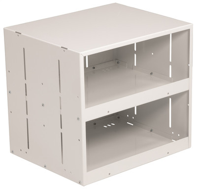 Weather Guard 9962-3-01 Two-Shelf Stackable Van Storage Cabinet, Heavy-Duty Steel Construction