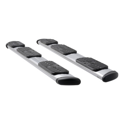 LUVERNE Regal 7 Polished Stainless 102" Oval W2W Steps, Select Ram 3500 477102-401339