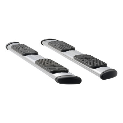 LUVERNE Regal 7 Polished Stainless 88" Oval Side Steps, Select Silverado, Sierra 477088-401113