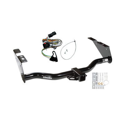 2001-2003 Chrysler Town & Country Draw-tite Class 3 Trailer Hitch, 2 Inch Square Receiver Bundle w/ Plug-n-Play T-One Wiring Harness