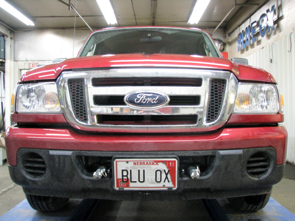 BlueOx Tow Bar Base Plate, Front Mount, RV Flat Towing for Select, FORD RANGER 2WD
