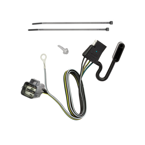 2019-2024 Chevrolet Blazer Draw-Tite Class 3 Trailer Hitch, 2 Inch Square Receiver Bundle w/ Plug-n-Play T-One Wiring Harness