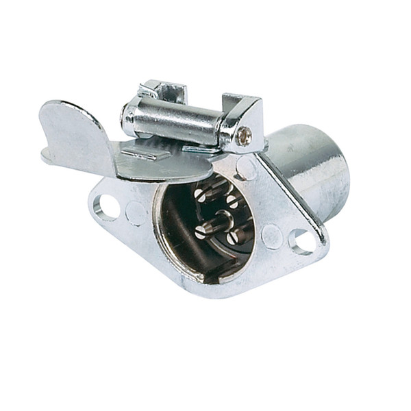 Hopkins 4-Pole Round Vehicle End Connector 48305 - Hopkins