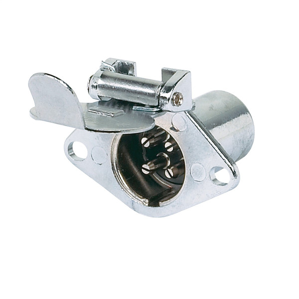 Hopkins 4-Pole Round Vehicle End Connector 48305